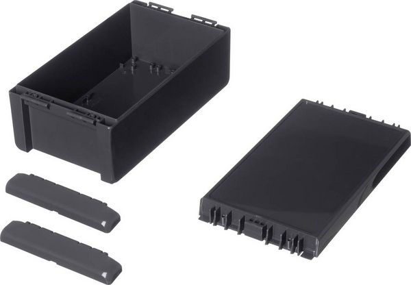 Produktbild: Bopla Bocube B 221309 ABS-7024 96035234 Industrie-Geh&auml;use 125 x 231 x 90 ABS Graphitgrau (RAL 7024) 1 St.