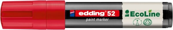 Produktbild: Edding 52 EcoLine 4-52-002 Lackmarker Rot 4 mm, 15mm