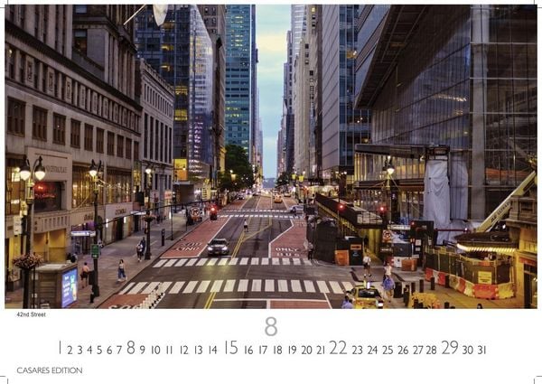 Produktbild: New York Kalender 2027 &ndash; Wandkalender | Fotokalender Nordamerika 35x50cm &ndash; Skylines, Streetlife & City-Lights der Metropole als stilvolle Deko f&uuml;r B&uuml;ro oder Zuhause