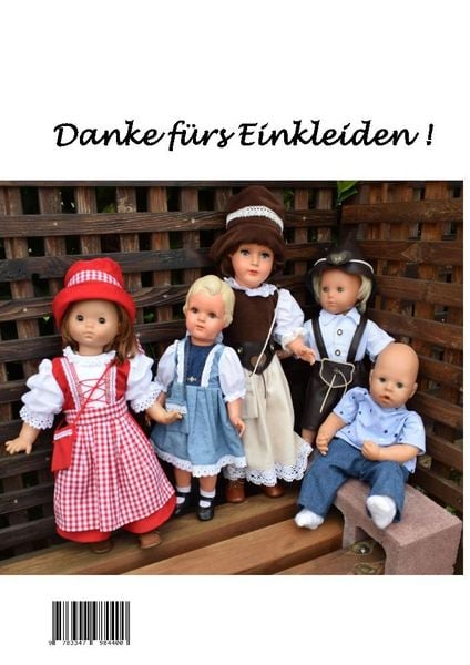 Produktbild: Puppenkleider im Landhausstil