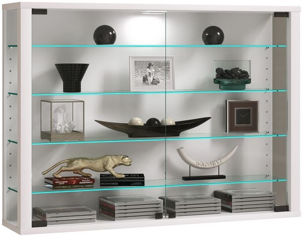 Produktbild: Wandvitrine H&auml;ngevitrine Glasvitrine Vitrosa L