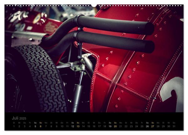 Produktbild: Classic Maserati Racing (hochwertiger Premium Wandkalender 2025 DIN A2 quer), Kunstdruck in Hochglanz