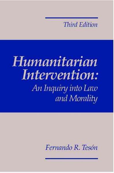 Produktbild: Humanitarian Intervention: An Inquiry Into Law and Morality, 3rd Edition