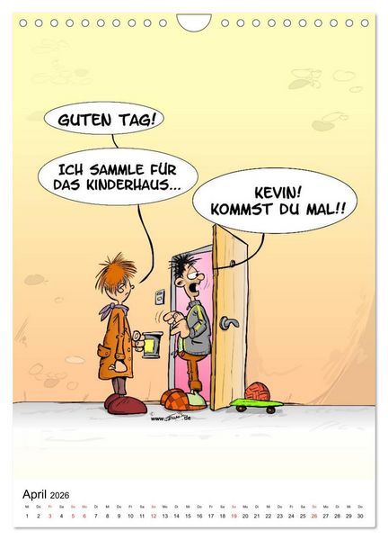 Produktbild: Trumix Cartoons - Nichts geht mehr (Wandkalender 2026 DIN A4 hoch), CALVENDO Monatskalender