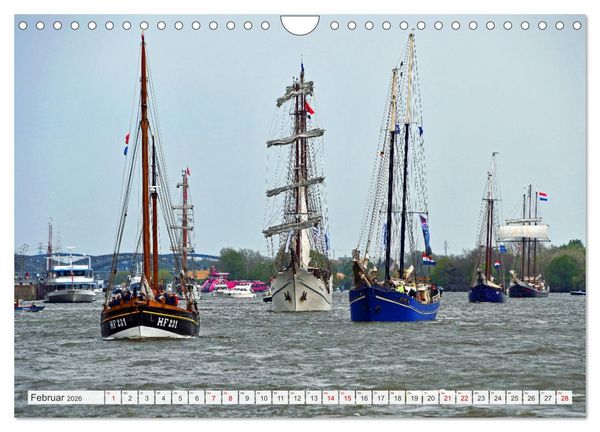 Produktbild: Hamburg mit Hafengeburtstag (Wandkalender 2026 DIN A4 quer), CALVENDO Monatskalender