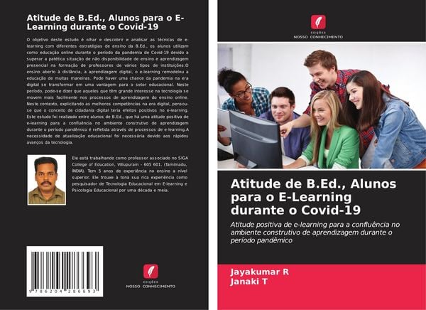 Produktbild: Atitude de B.Ed., Alunos para o E-Learning durante o Covid-19