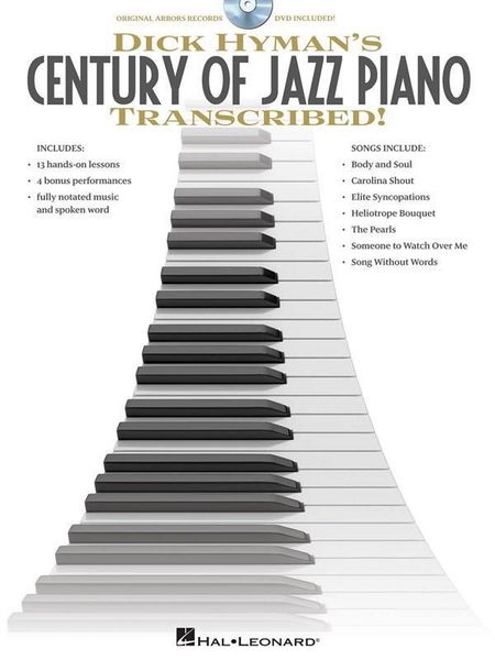 Produktbild: Dick Hyman's Century of Jazz Piano - Transcribed! Book/Online Audio