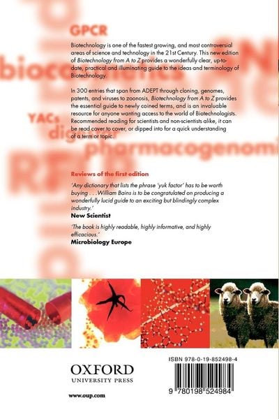 Produktbild: Biotechnology from A to Z