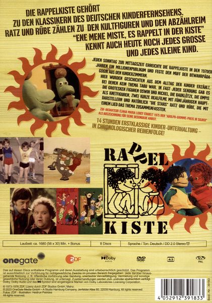Produktbild: Rappelkiste - Folge 1-56 [8 DVDs]