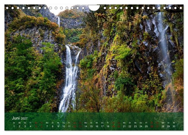 Produktbild: Madeira - Insel der Kontraste (Wandkalender 2027 DIN A4 quer), CALVENDO Monatskalender