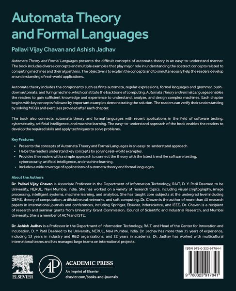 Produktbild: Automata Theory and Formal Languages