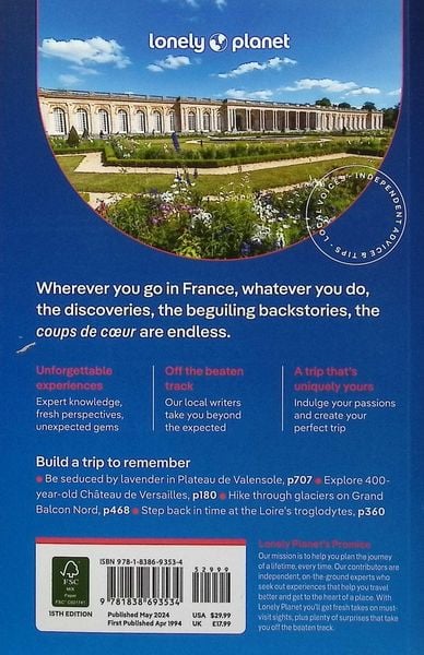 Produktbild: Lonely Planet France