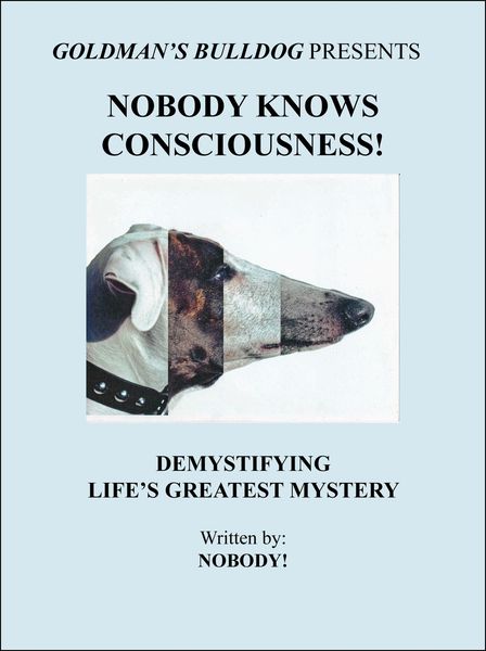Produktbild: Nobody Knows Consciousness!: Demystifying Life's Greatest Mystery (Goldman's Bulldog Presents, #3)