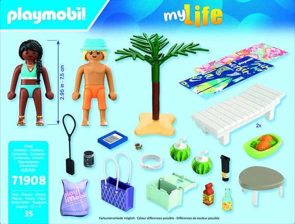 Produktbild: PLAYMOBIL 71908 P&auml;rchenausflug an den Strand