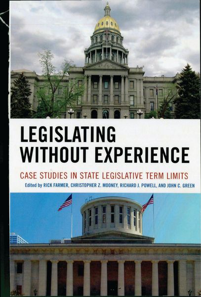 Produktbild: Legislating Without Experience