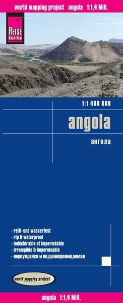 Produktbild: Reise Know-How Landkarte Angola (1:1.400.000)