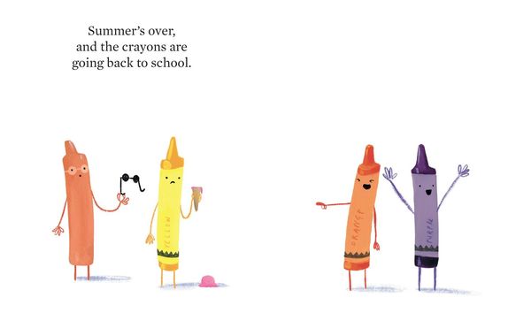 Produktbild: The Crayons Go Back to School