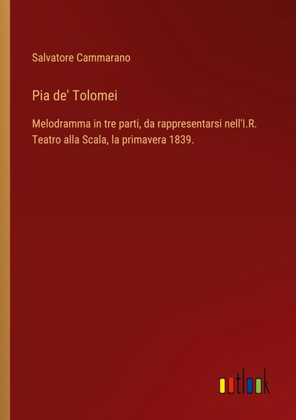 Produktbild: Pia de' Tolomei