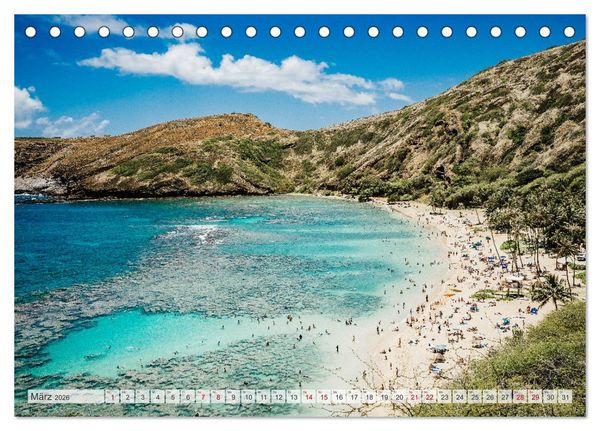 Produktbild: Aloha Hawaii (Tischkalender 2026 DIN A5 quer), CALVENDO Monatskalender