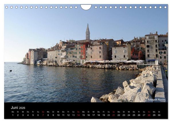 Produktbild: ISTRIEN - Die Perle Kroatiens (Wandkalender 2026 DIN A4 quer), CALVENDO Monatskalender