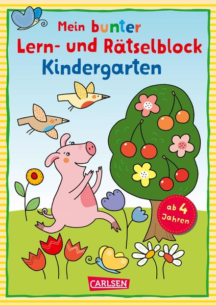 Produktbild: Mein bunter Lern- und R&auml;tselblock: Kindergarten