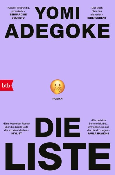 Die Liste, Taschenbuch von Yomi Adegoke, btb