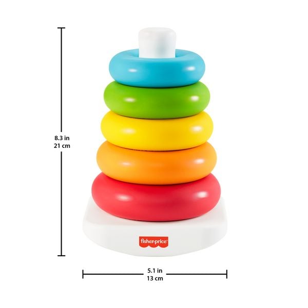 Produktbild: Fisher-Price Eco Farbring Pyramide