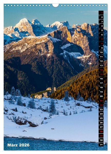 Produktbild: Dolomiten. Italien (Wandkalender 2026 DIN A3 hoch), CALVENDO Monatskalender