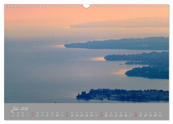 Produktbild: Farbrausch Bodensee (Wandkalender 2026 DIN A3 quer), CALVENDO Monatskalender