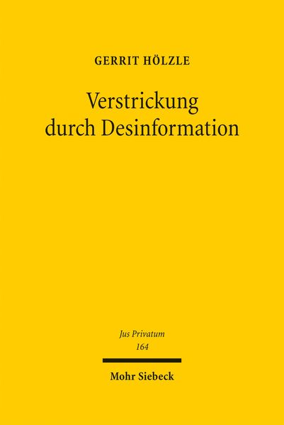 Produktbild: Verstrickung durch Desinformation