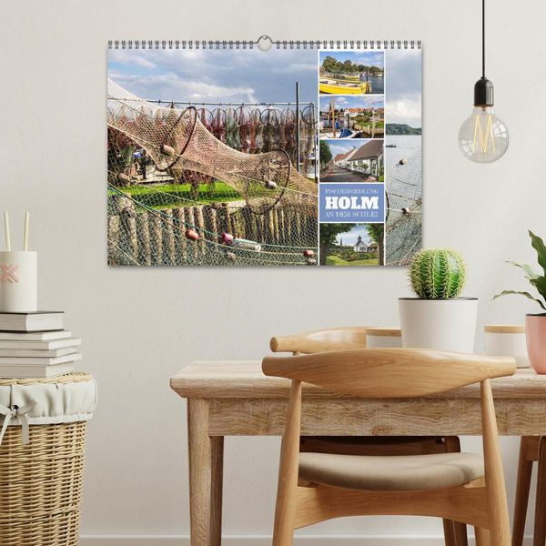 Produktbild: Fischersiedlung Holm an der Schlei (Wandkalender 2026 DIN A3 quer), CALVENDO Monatskalender