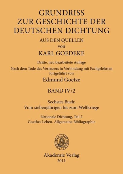 Produktbild: Sechstes Buch: Vom siebenj&auml;hrigen bis zum Weltkriege