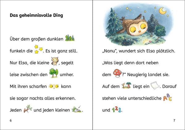 Produktbild: Bildermaus - Die kleine Eule findet einen Schatz