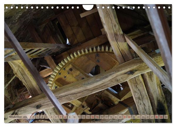 Produktbild: Faszination Wall-Holl&auml;nder Greftm&uuml;hle in Nordhemmern (Wandkalender 2026 DIN A4 quer), CALVENDO Monatskalender