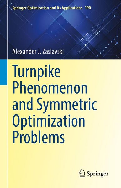 Produktbild: Turnpike Phenomenon and Symmetric Optimization Problems