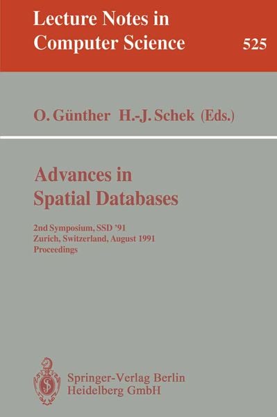 Produktbild: Advances in Spatial Databases