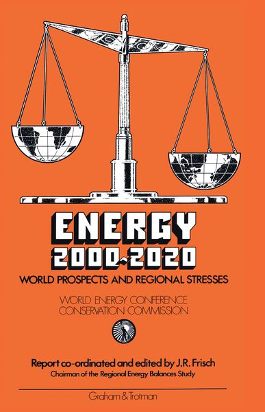 Produktbild: Energy 2000&ndash;2020: World Prospects and Regional Stresses
