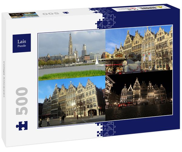 Lais Puzzle Collage Antwerpen 500 Teile