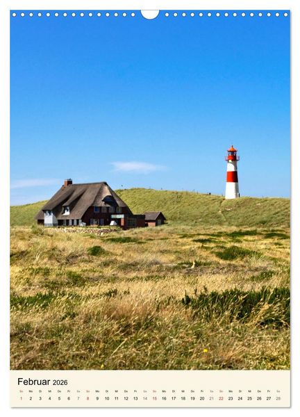 Produktbild: INSEL SYLT, Berauschende Nat&uuml;rlichkeit (Wandkalender 2026 DIN A3 hoch), CALVENDO Monatskalender