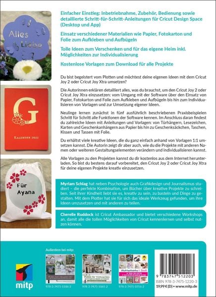Produktbild: Plotten mit dem Cricut Joy 2 & Cricut Joy Xtra f&uuml;r Einsteiger und Fortgeschrittene