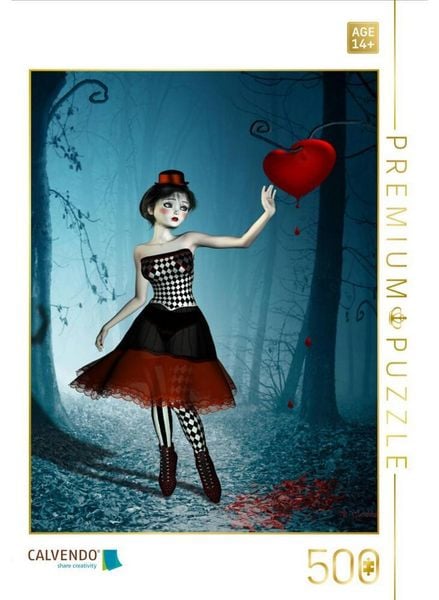 CALVENDO Puzzle Das blutende Herz | 500 Teile Lege-Größe 48 × 36 cm Foto-Puzzle für Erwachsene