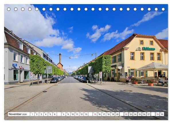 Produktbild: Sommer in Schwetzingen von Karin Vahlberg Ruf und Petrus Bodenstaff (Tischkalender 2026 DIN A5 quer), CALVENDO Monatskalender