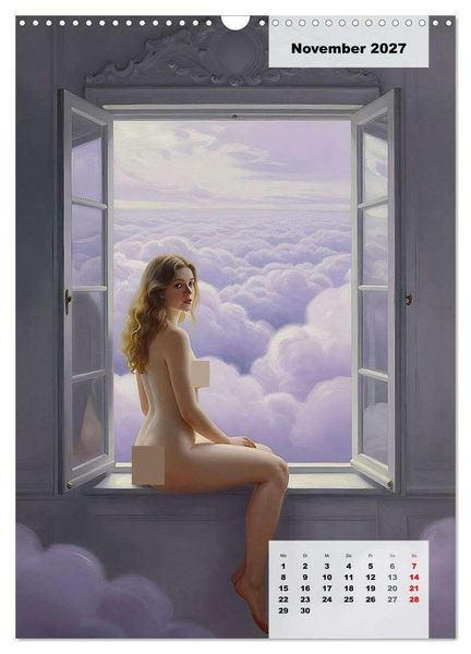 Produktbild: Entbl&ouml;&szlig;te Epochen &ndash; Surrealismus (Wandkalender 2027 DIN A3 hoch), CALVENDO Monatskalender
