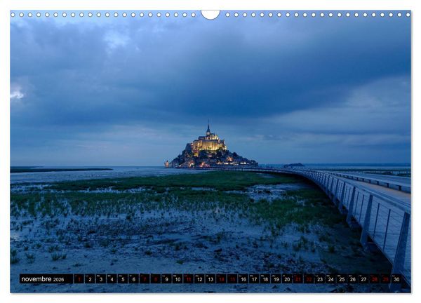 Produktbild: Mont Saint-Michel (Calendrier mural 2026 DIN A3 vertical), CALVENDO calendrier mensuel