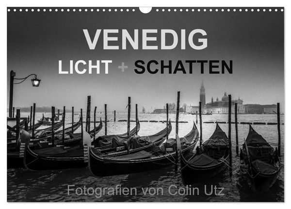 Produktbild: Venedig - Licht und Schatten (Wandkalender 2027 DIN A3 quer), CALVENDO Monatskalender