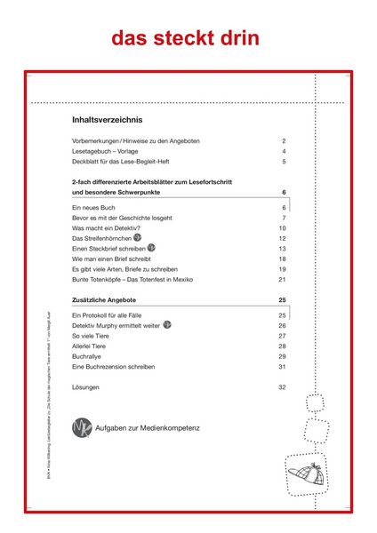 Produktbild: Lekt&uuml;rebegleiter &ndash; kompakt und differenziert: Die Schule der magischen Tiere ermittelt 1