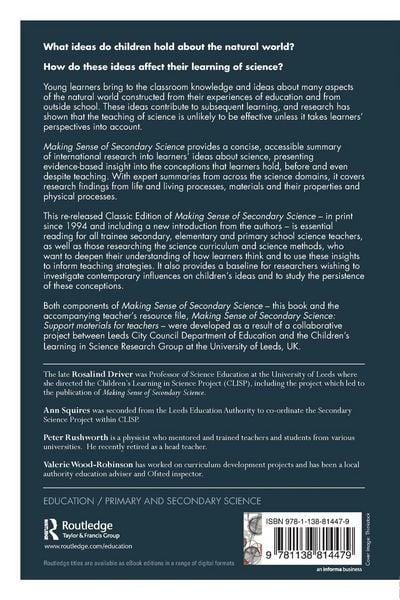 Produktbild: Making Sense of Secondary Science