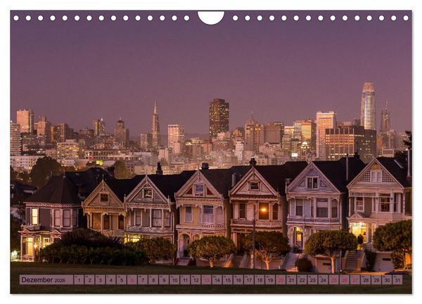 Produktbild: If I'm going to San Francisco (Wandkalender 2026 DIN A4 quer), CALVENDO Monatskalender