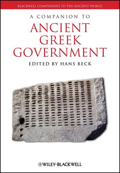 Produktbild: A Companion to Ancient Greek Government