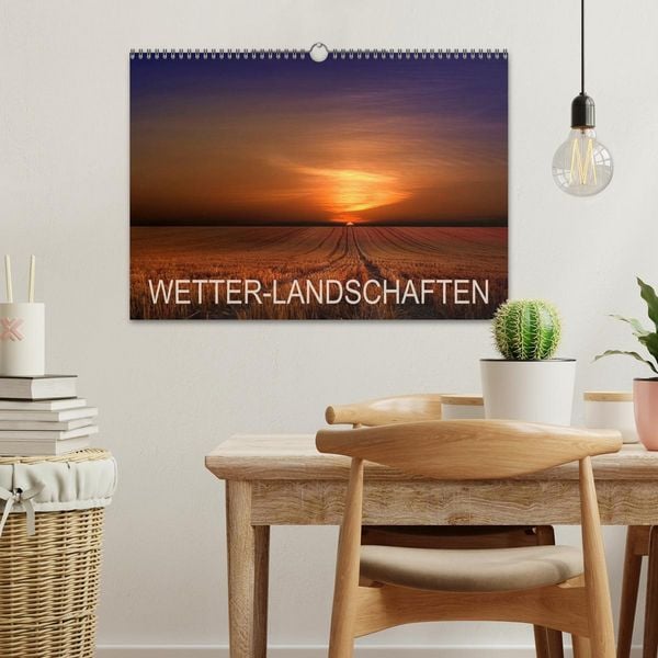 Produktbild: WETTER-LANDSCHAFTEN (Wandkalender 2026 DIN A3 quer), CALVENDO Monatskalender